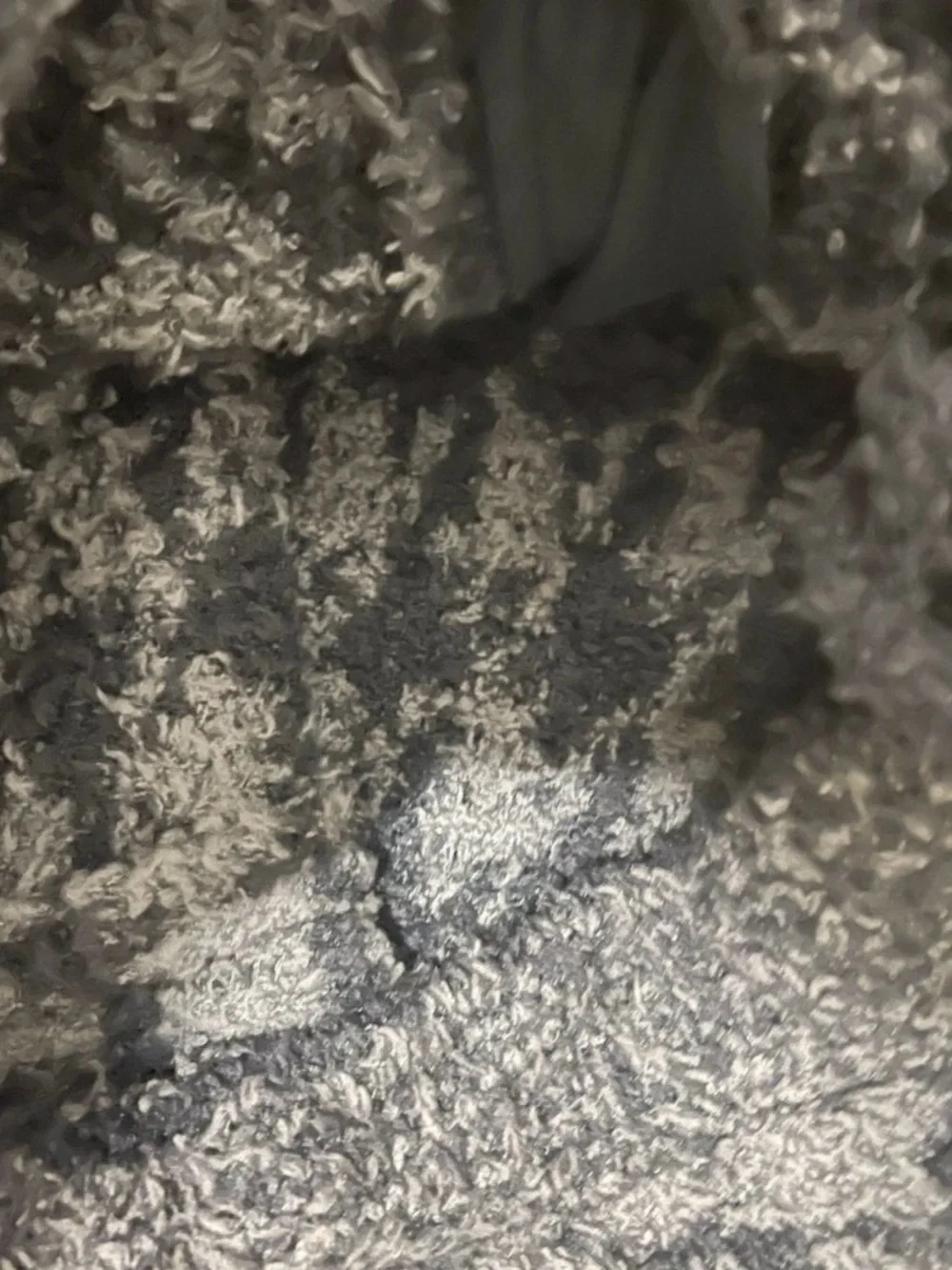 Skims Cozy Knit Onyx Fuzzy Fleece Joggers Lounge Pants Women's Small